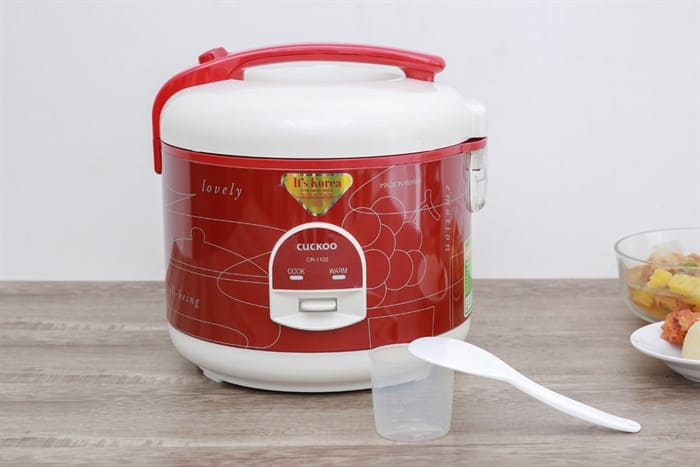 Nồi cơm điện 2.0L Cuckoo CR-1122 - Đỏ